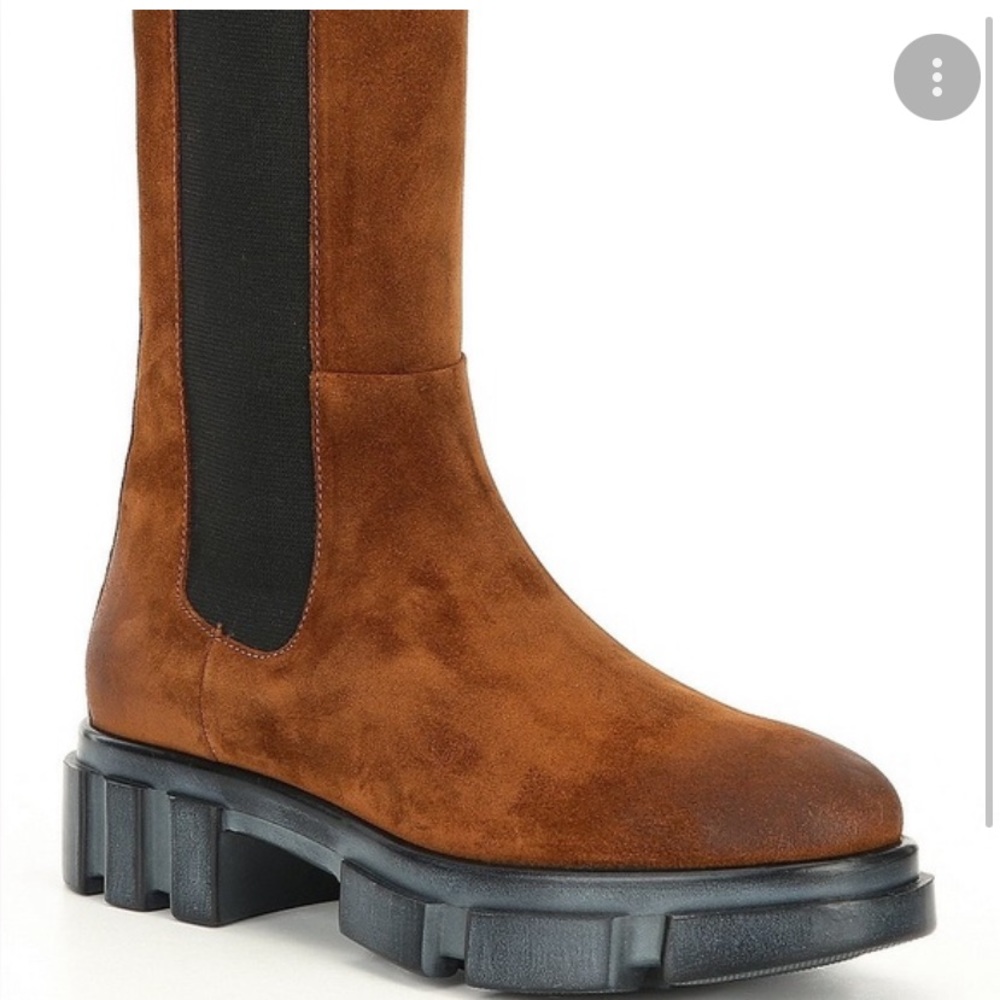 FREE PEOPLE CHELSEA BOOTS SIZE 38 chestnut